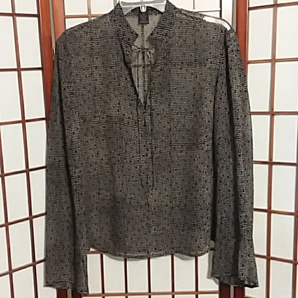 The Limited Tops - Limited sheer silk blouse